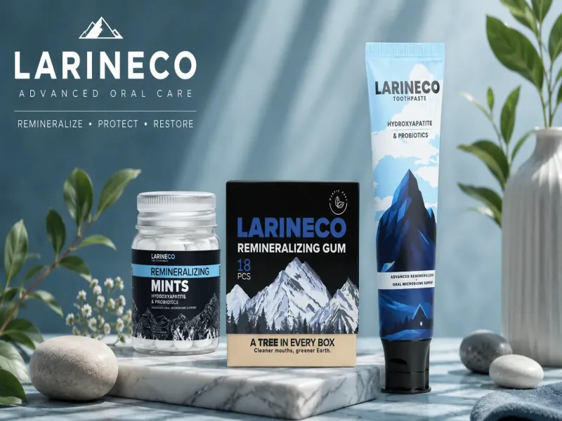 Larine Oral Health Gum Guide Natural Teeth Whitening And Fresh Breath Solution